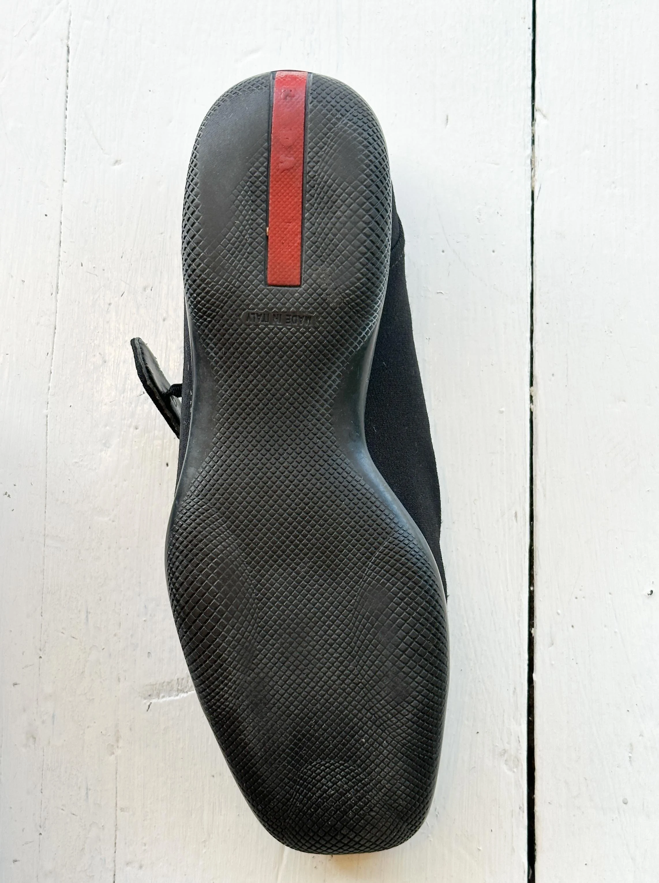 1990s Prada Sport Neoprene Mary Janes — Wayward Collection